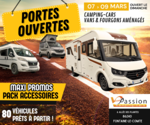 Visuel des portes ouvertes de Vienne Evasion en mars 2025